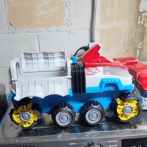 LIKE NEW!🐾PAW PATROL Rescue Vehicle Toy - Blue, White, Yellow